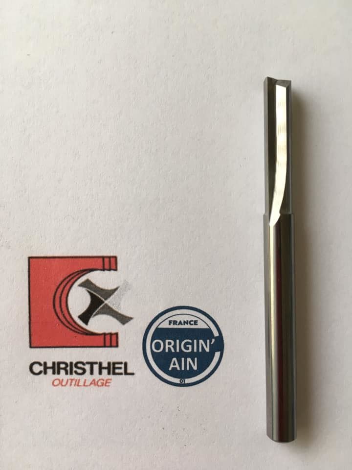 FRAISE CW 2Z DROITE Ø3 x LU10 x LT40 0105D31040DDR2